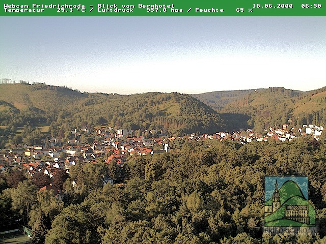 Archiv Foto Webcam Friedrichroda, Thüringer Wald
