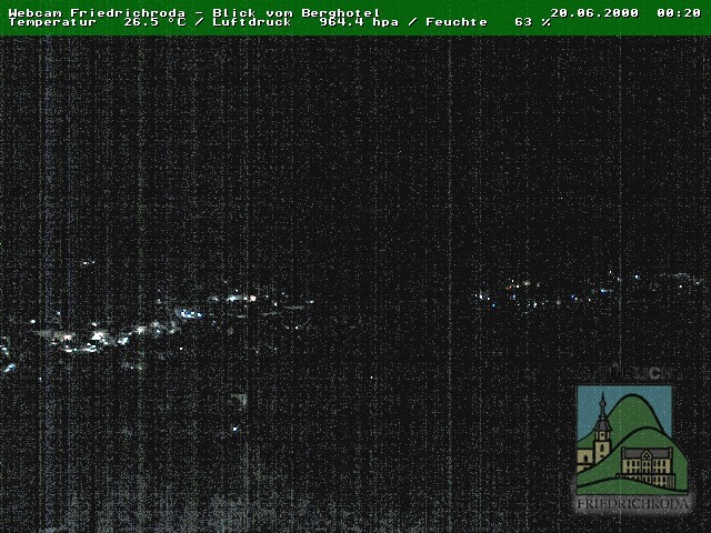 Archived image Webcam Friedrichroda (Thuringian Forest)