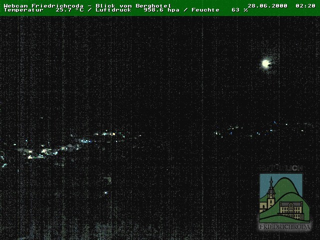 Archiv Foto Webcam Friedrichroda, Thüringer Wald