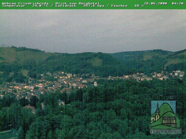 Archiv Foto Webcam Friedrichroda, Thüringer Wald