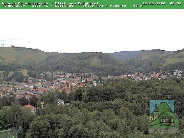 Archiv Foto Webcam Friedrichroda, Thüringer Wald