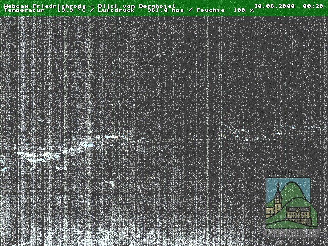 Archived image Webcam Friedrichroda (Thuringian Forest)