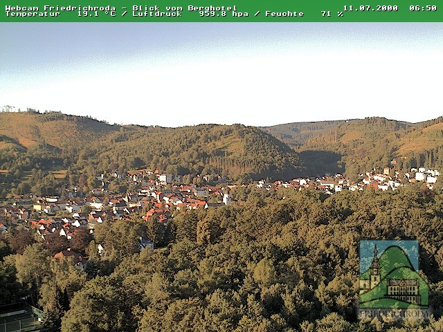 Archived image Webcam Friedrichroda (Thuringian Forest)