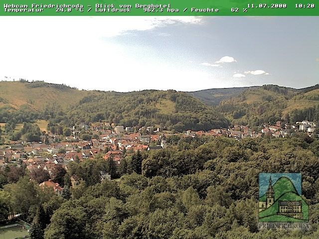 Archived image Webcam Friedrichroda (Thuringian Forest)