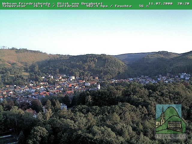 Archived image Webcam Friedrichroda (Thuringian Forest)