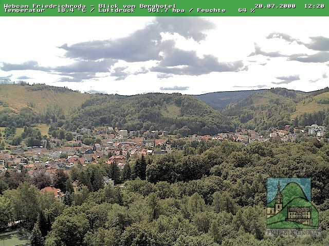 Archiv Foto Webcam Friedrichroda, Thüringer Wald