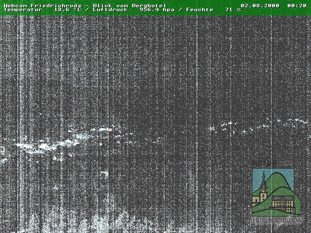 Archiv Foto Webcam Friedrichroda, Thüringer Wald