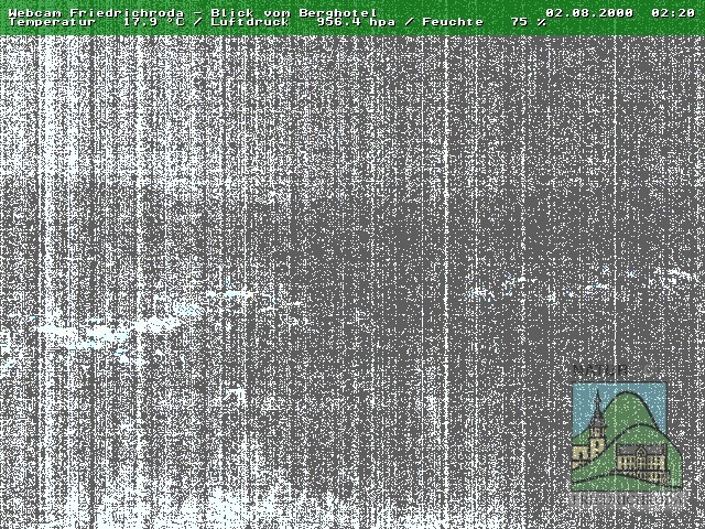 Archiv Foto Webcam Friedrichroda, Thüringer Wald