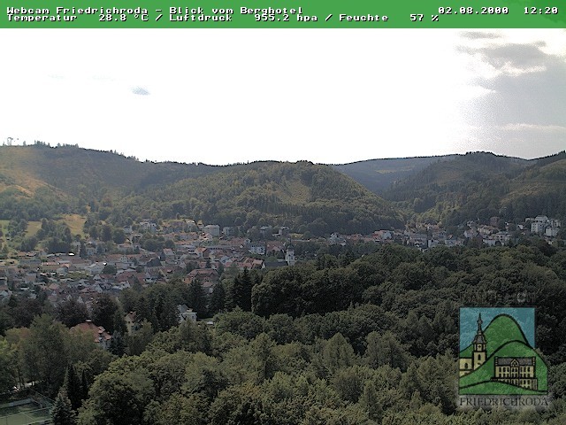 Archiv Foto Webcam Friedrichroda, Thüringer Wald