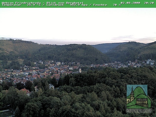 Archiv Foto Webcam Friedrichroda, Thüringer Wald