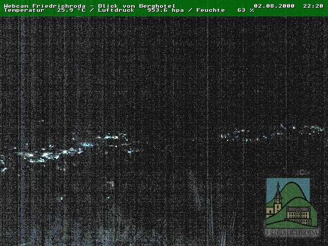 Archiv Foto Webcam Friedrichroda, Thüringer Wald