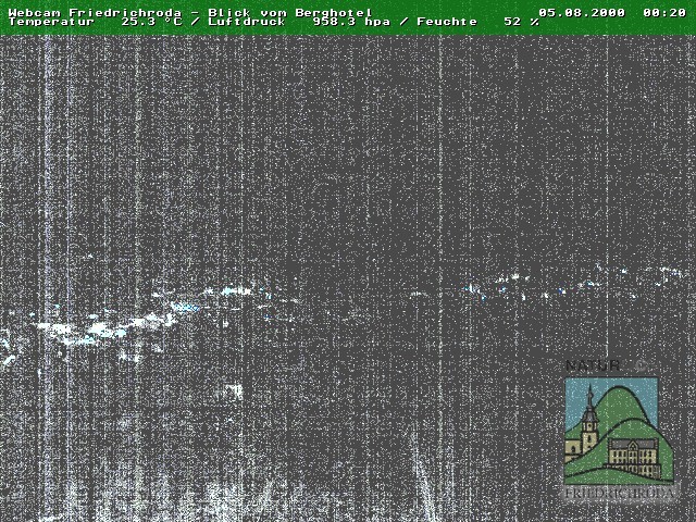 Archiv Foto Webcam Friedrichroda, Thüringer Wald