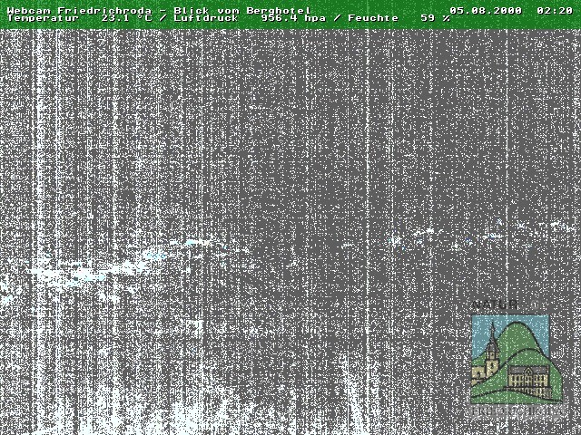 Archiv Foto Webcam Friedrichroda, Thüringer Wald