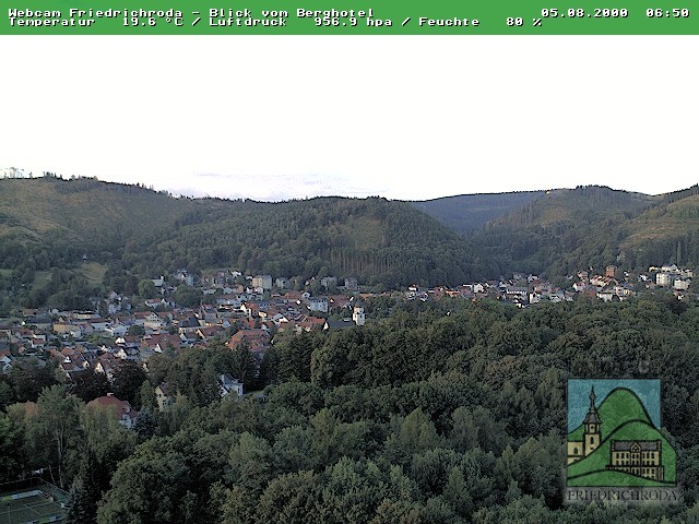 Archiv Foto Webcam Friedrichroda, Thüringer Wald
