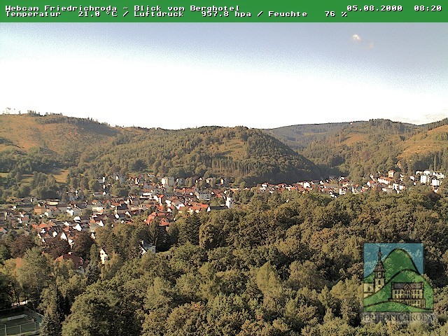Archiv Foto Webcam Friedrichroda, Thüringer Wald