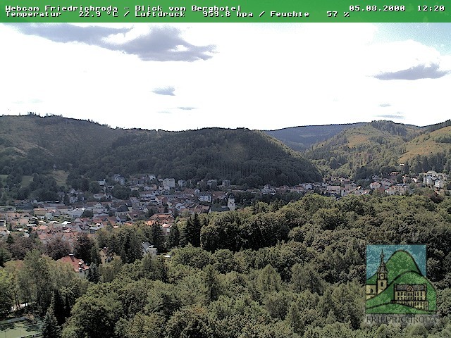 Archiv Foto Webcam Friedrichroda, Thüringer Wald