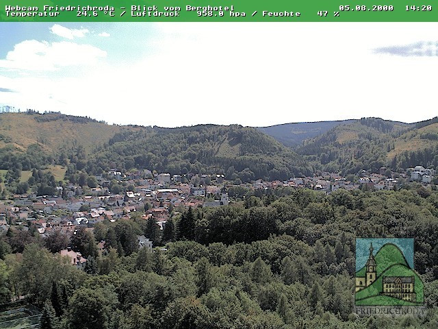 Archiv Foto Webcam Friedrichroda, Thüringer Wald