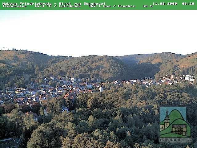 Archiv Foto Webcam Friedrichroda, Thüringer Wald