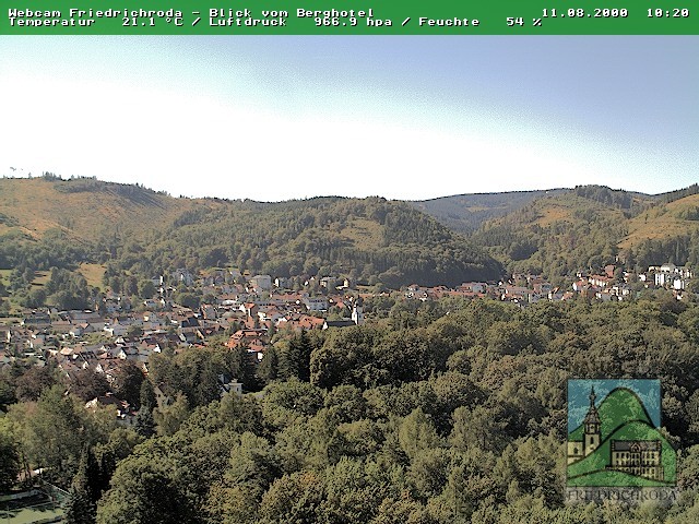 Archiv Foto Webcam Friedrichroda, Thüringer Wald