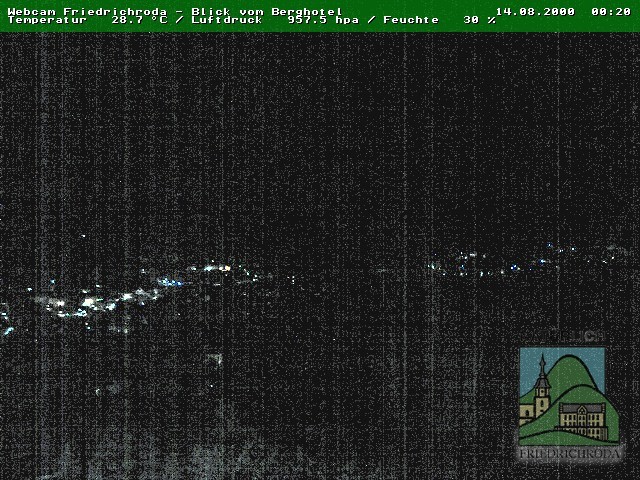 Archived image Webcam Friedrichroda (Thuringian Forest)