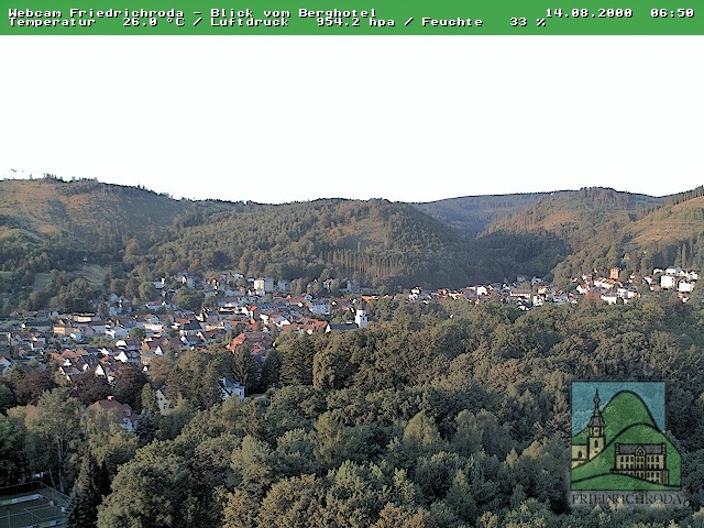 Archived image Webcam Friedrichroda (Thuringian Forest)