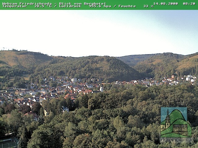 Archived image Webcam Friedrichroda (Thuringian Forest)