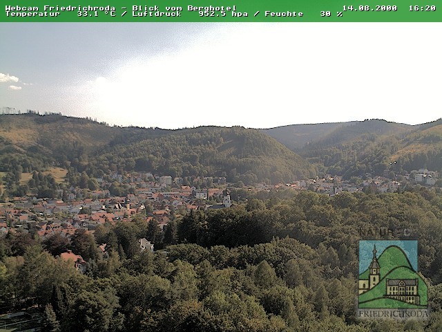 Archived image Webcam Friedrichroda (Thuringian Forest)
