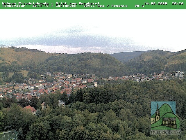 Archived image Webcam Friedrichroda (Thuringian Forest)