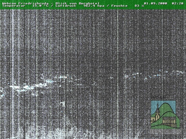Archiv Foto Webcam Friedrichroda, Thüringer Wald