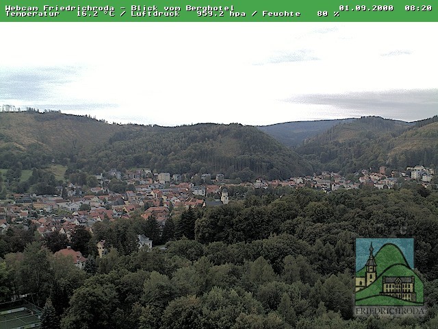 Archiv Foto Webcam Friedrichroda, Thüringer Wald