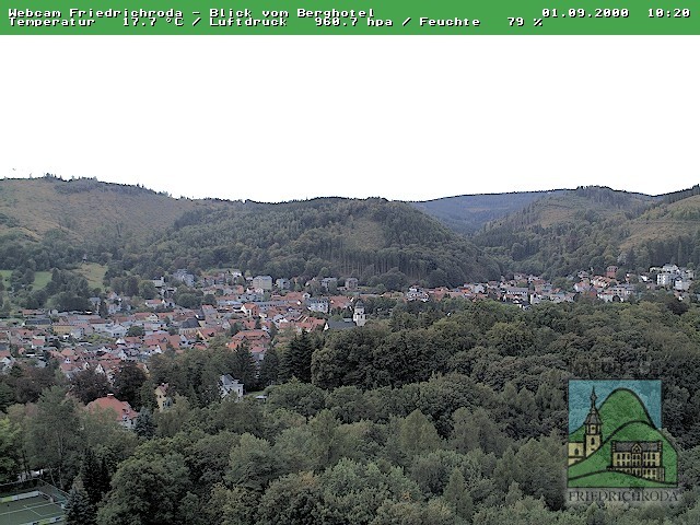 Archiv Foto Webcam Friedrichroda, Thüringer Wald