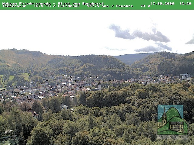 Archiv Foto Webcam Friedrichroda, Thüringer Wald