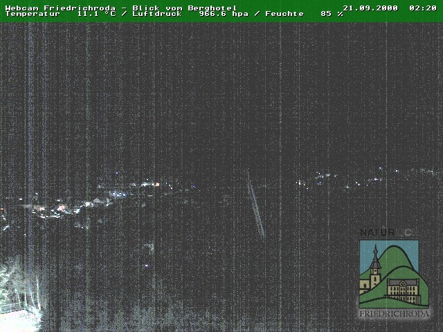 Archiv Foto Webcam Friedrichroda, Thüringer Wald