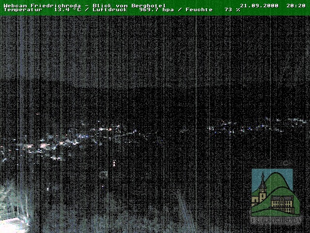 Archiv Foto Webcam Friedrichroda, Thüringer Wald