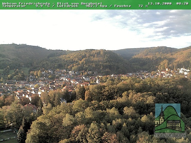 Archiv Foto Webcam Friedrichroda, Thüringer Wald