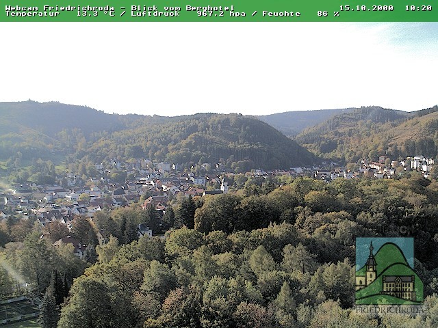 Archiv Foto Webcam Friedrichroda, Thüringer Wald