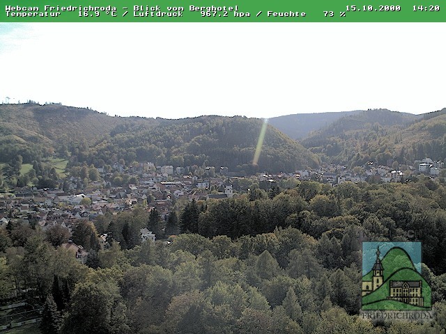 Archiv Foto Webcam Friedrichroda, Thüringer Wald
