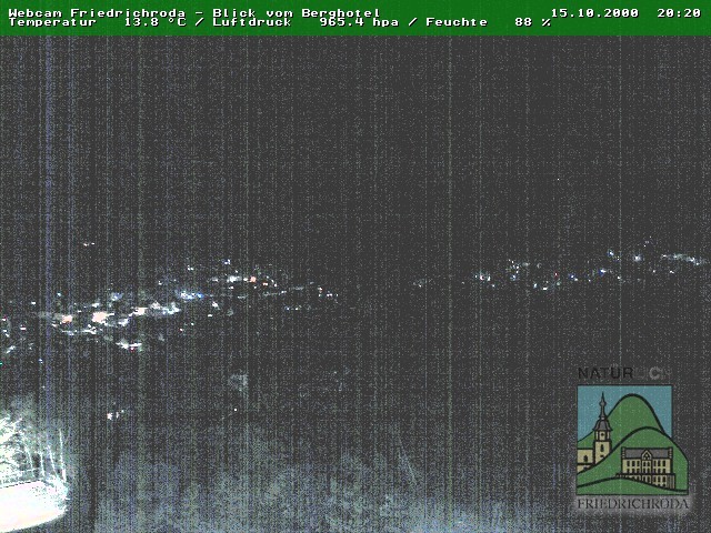 Archiv Foto Webcam Friedrichroda, Thüringer Wald