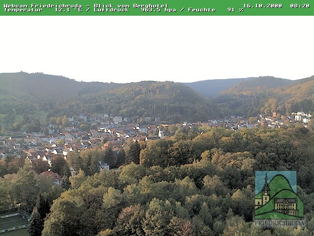 Archiv Foto Webcam Friedrichroda, Thüringer Wald