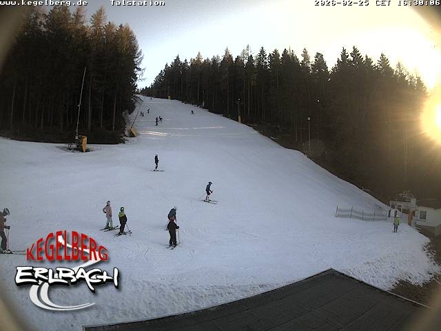 Archiv Foto Webcam Talstation in Erlbach-Kegelberg