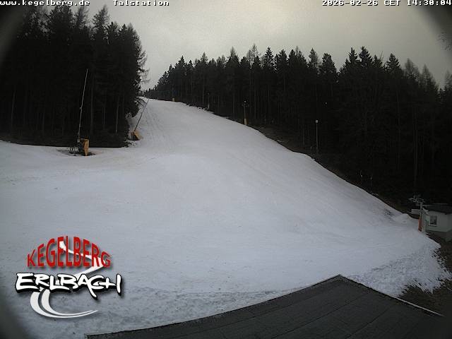 Archived image Webcam Base station of Erlbach-Kegelberg