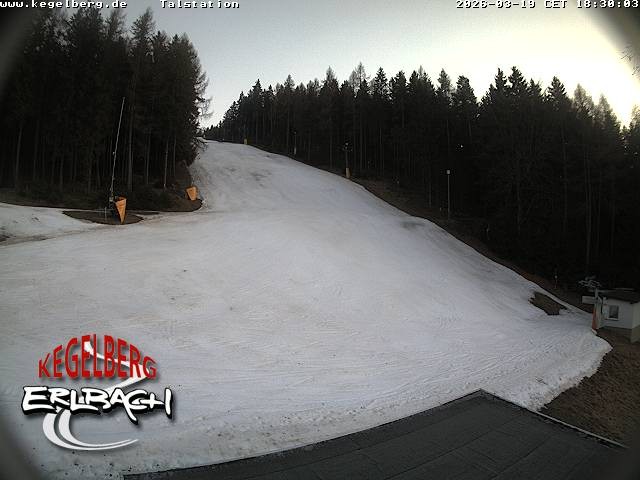 Archiv Foto Webcam Talstation in Erlbach-Kegelberg