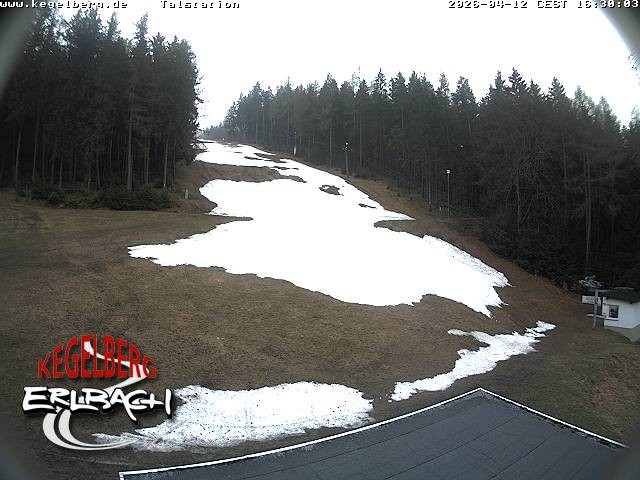 Archived image Webcam Base station of Erlbach-Kegelberg