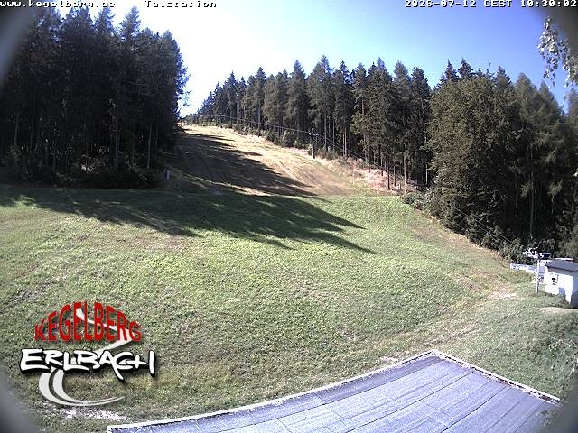 Archived image Webcam Base station of Erlbach-Kegelberg