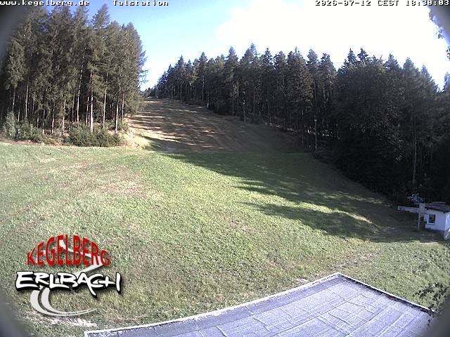 Archived image Webcam Base station of Erlbach-Kegelberg