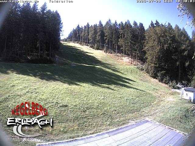 Archiv Foto Webcam Talstation in Erlbach-Kegelberg