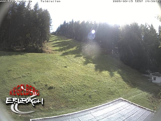 Archived image Webcam Base station of Erlbach-Kegelberg