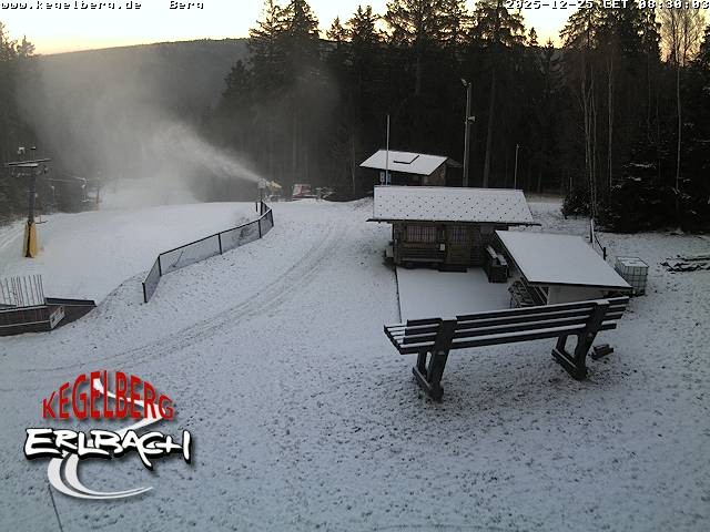 Archiv Foto Webcam Bergstation Erlbach-Kegelberg