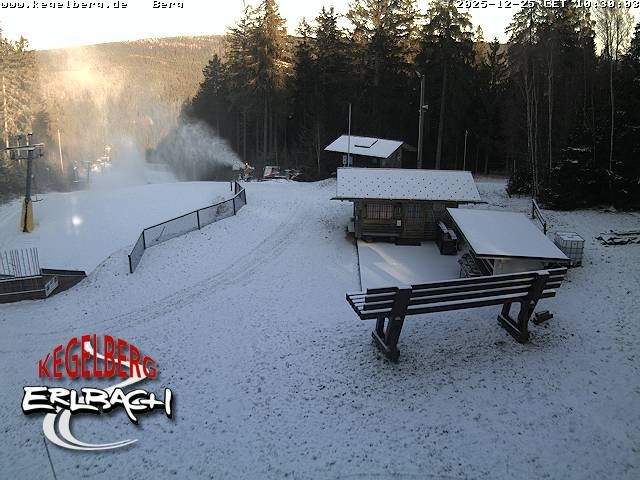 Archiv Foto Webcam Bergstation Erlbach-Kegelberg