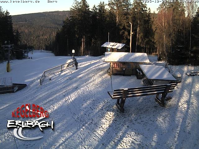 Archiv Foto Webcam Bergstation Erlbach-Kegelberg